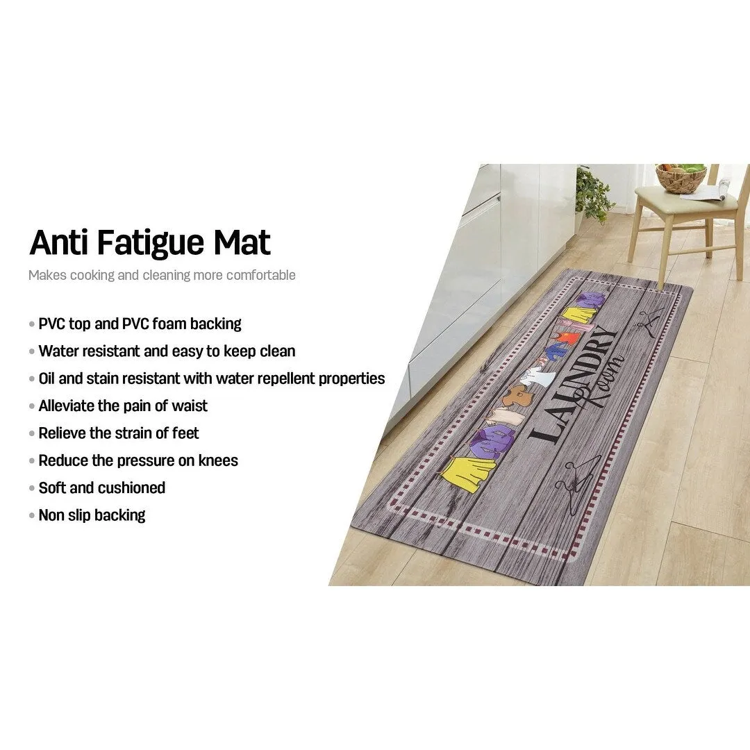 World Rug Gallery Laundry Room Standing Mat