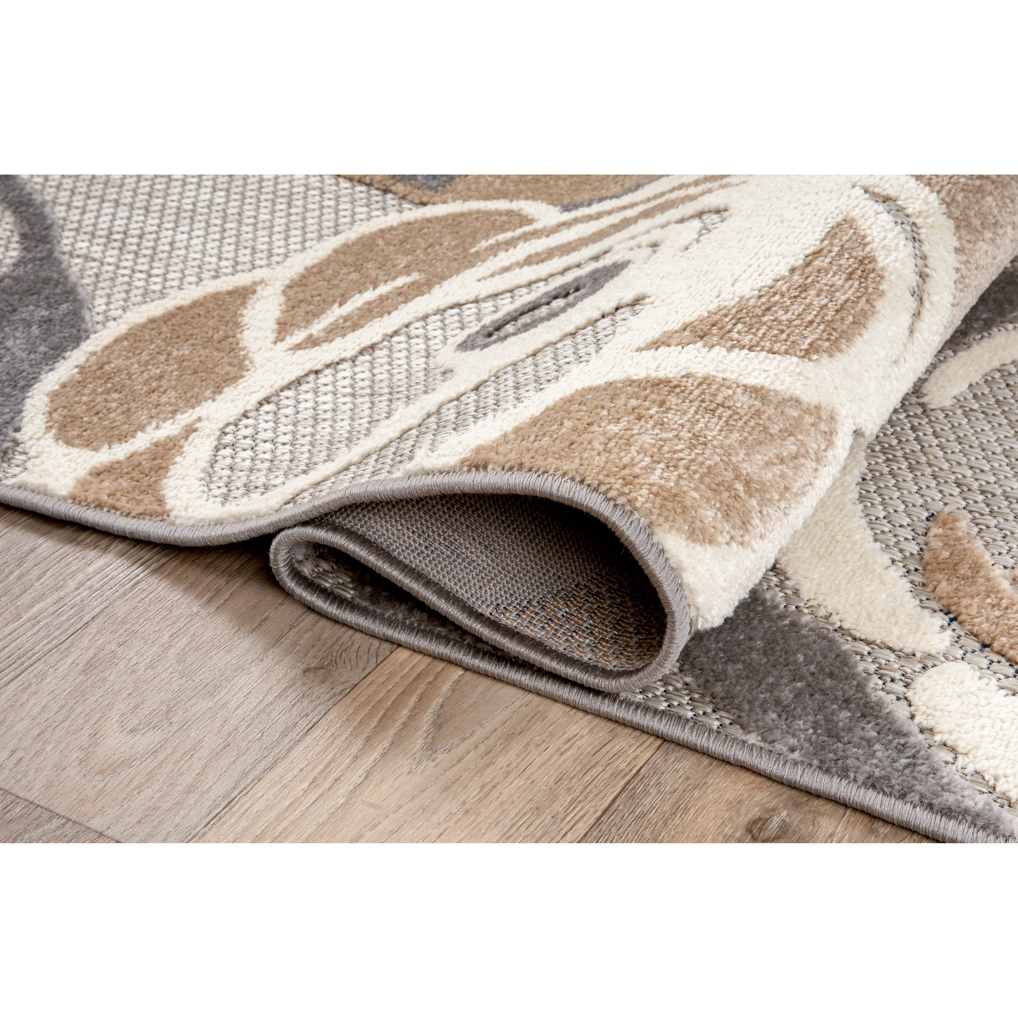 World Rug Gallery Modern Floral Indoor/Outdoor Area Rug