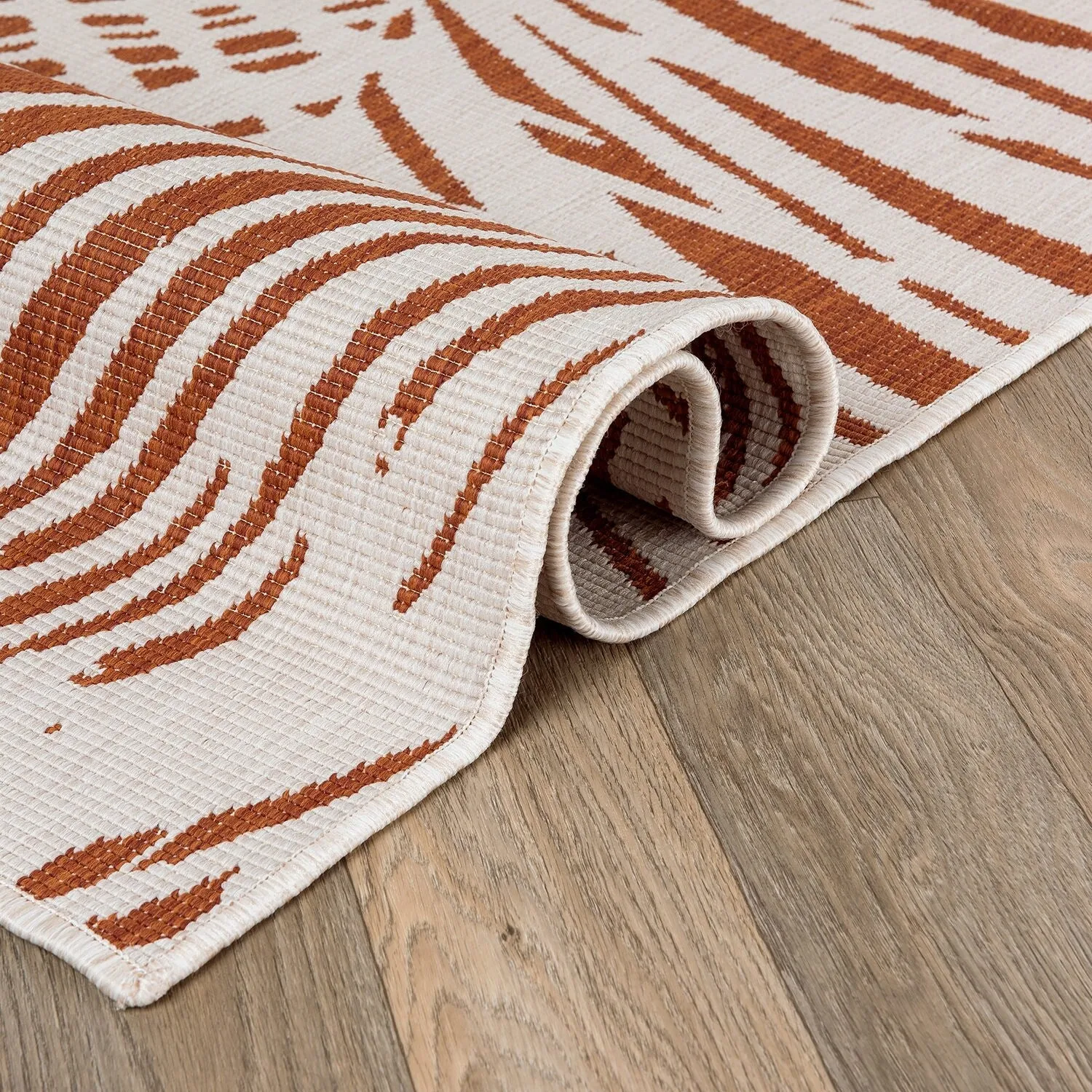 World Rug Gallery Nature Inspired Tropical Indoor/Outdoor Area Rug