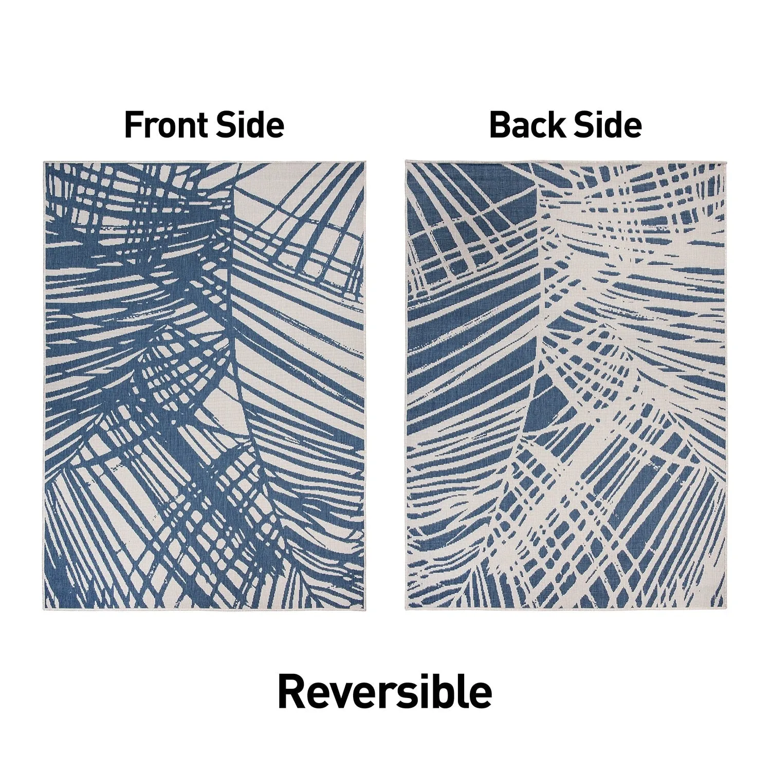 World Rug Gallery Nature Inspired Tropical Indoor/Outdoor Area Rug