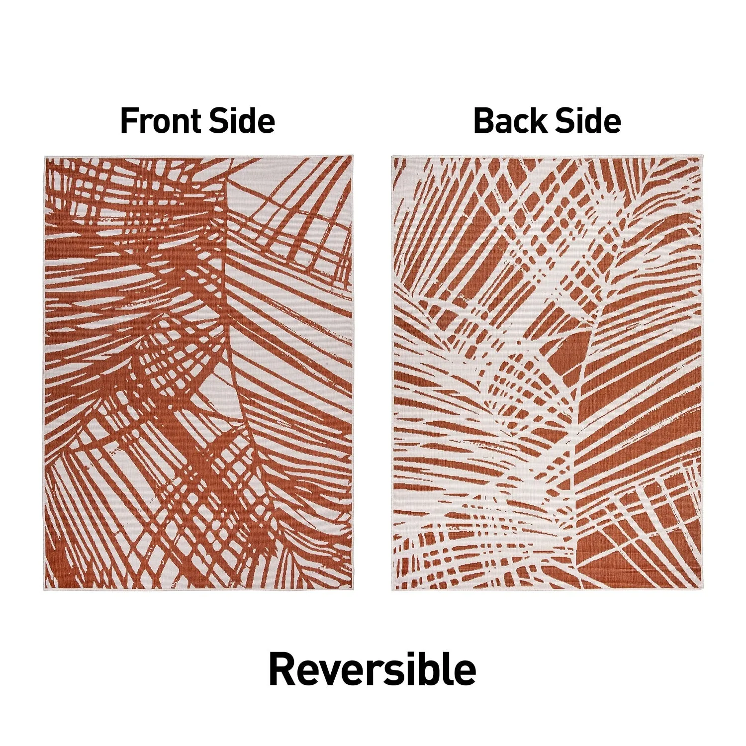World Rug Gallery Nature Inspired Tropical Indoor/Outdoor Area Rug