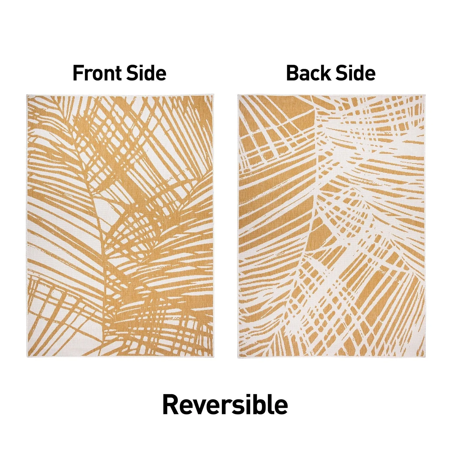 World Rug Gallery Nature Inspired Tropical Indoor/Outdoor Area Rug