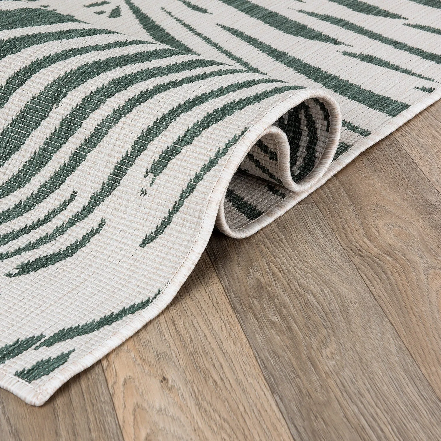 World Rug Gallery Nature Inspired Tropical Indoor/Outdoor Area Rug