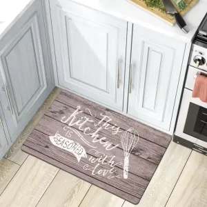 World Rug Gallery 'Seasoned with Love' Whisk Anti-fatigue Kitchen Mat