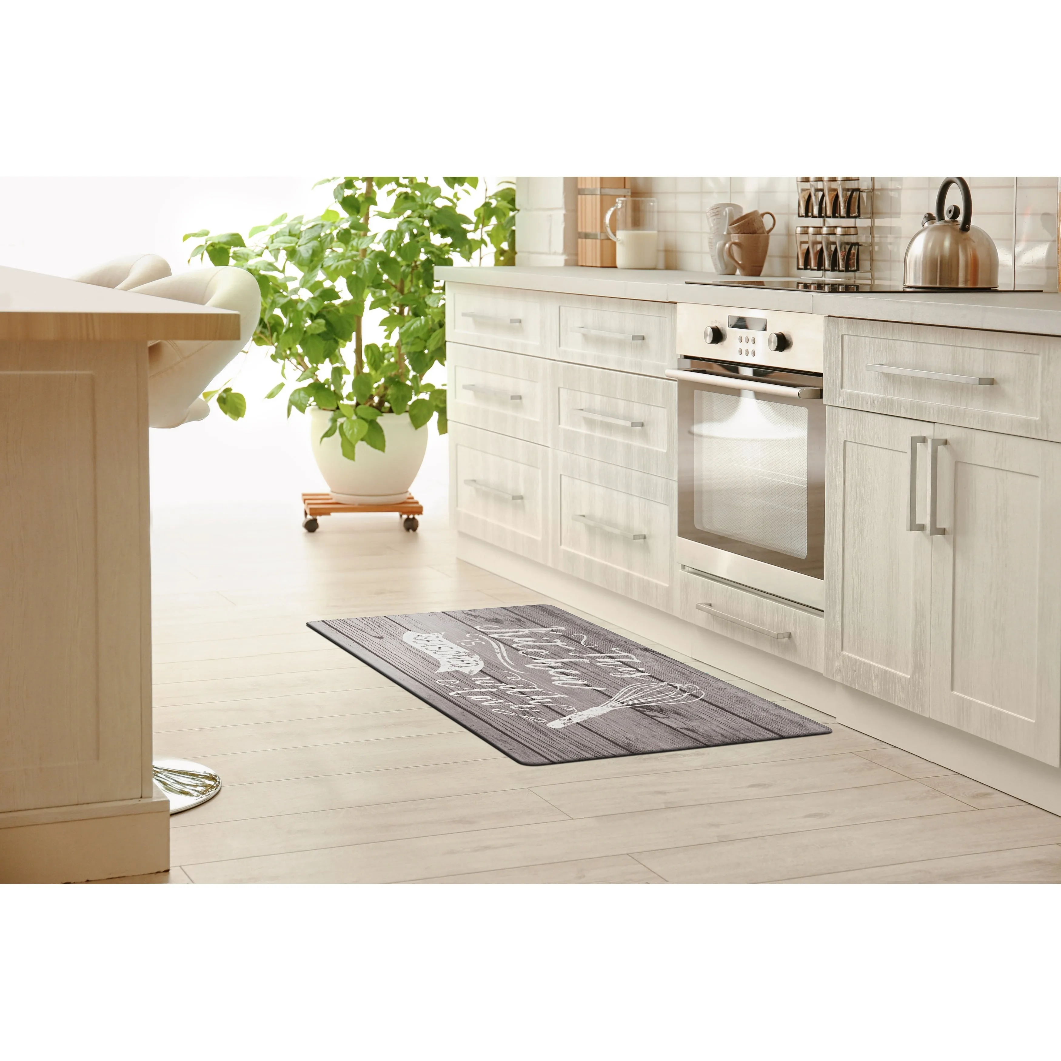World Rug Gallery 'Seasoned with Love' Whisk Anti-fatigue Kitchen Mat