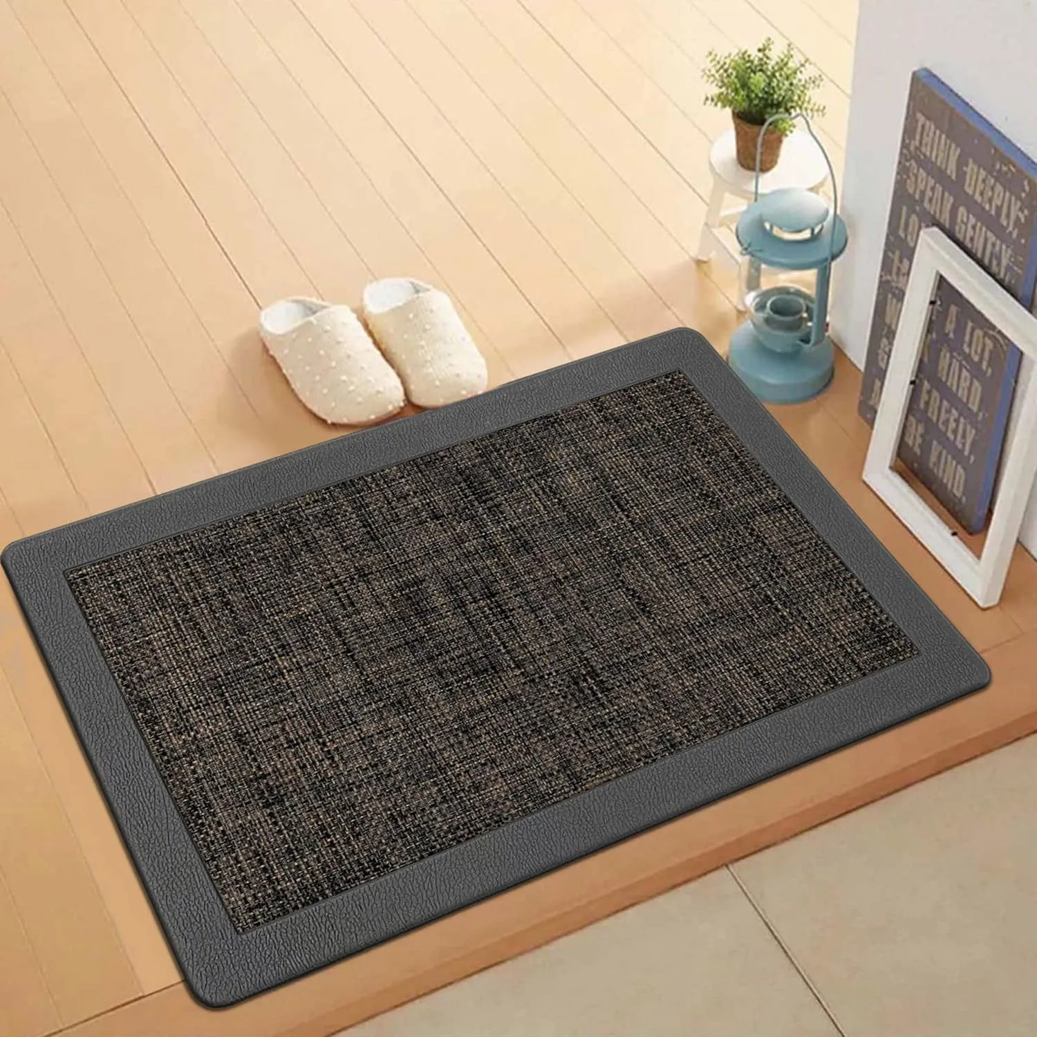 World Rug Gallery Textline Anti-Fatigue Standing Mat
