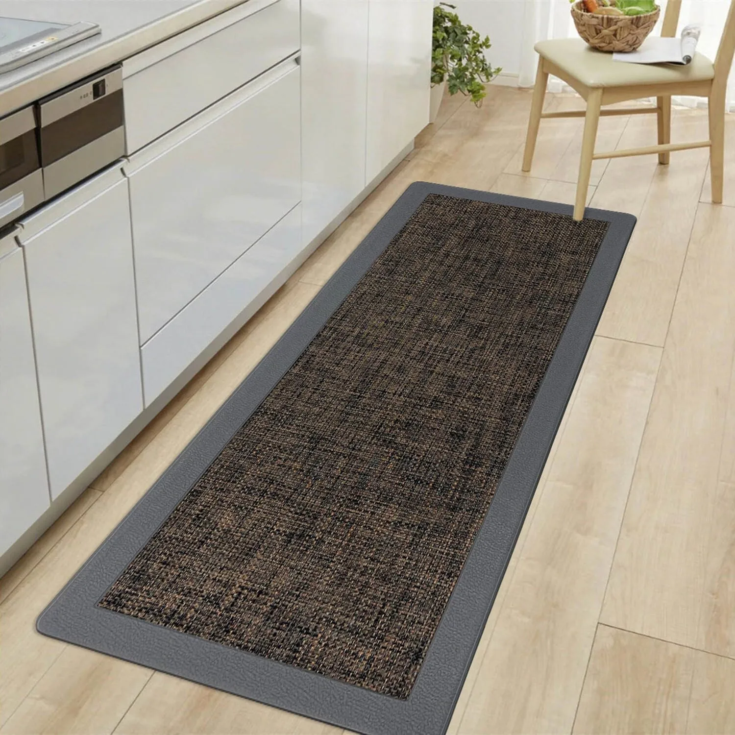 World Rug Gallery Textline Anti-Fatigue Standing Mat