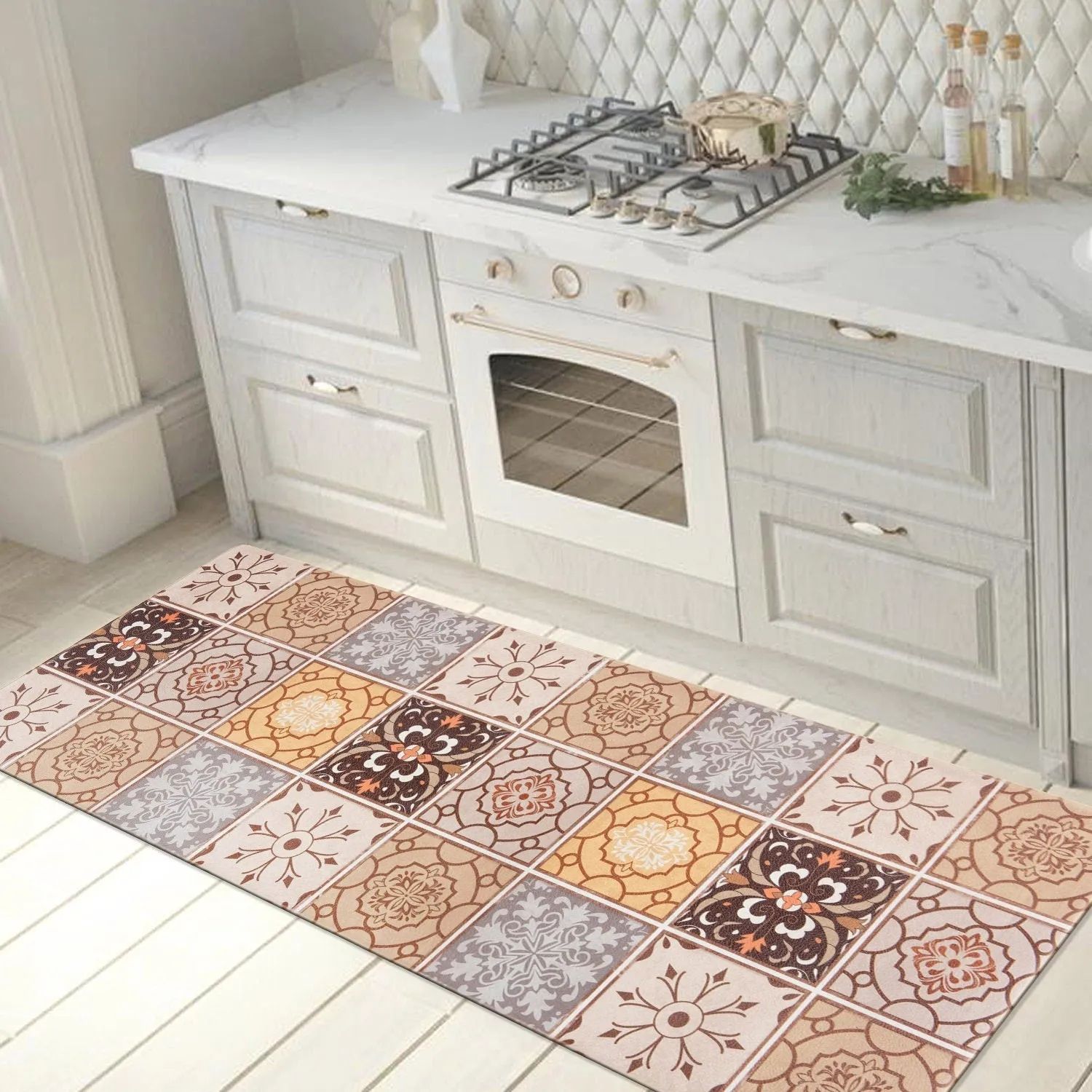 World Rug Gallery Tile Anti-Fatigue Standing Mat