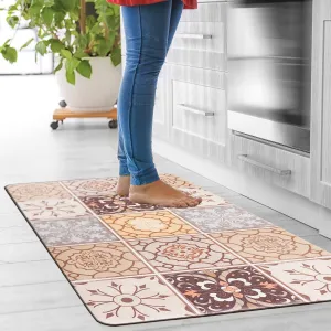 World Rug Gallery Tile Anti-Fatigue Standing Mat