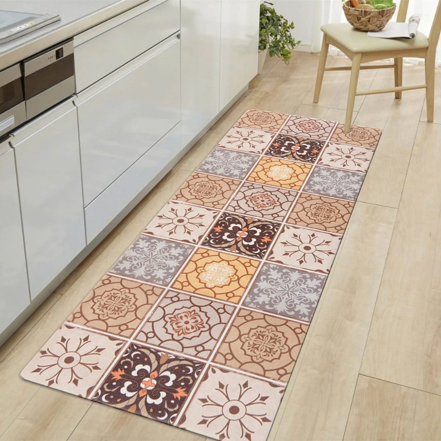 World Rug Gallery Tile Anti-Fatigue Standing Mat
