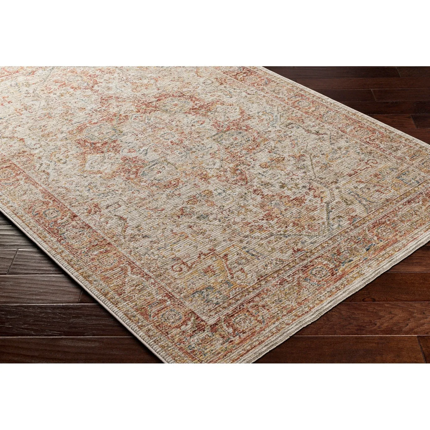 Zeynepe Traditional Medallion Area Rug