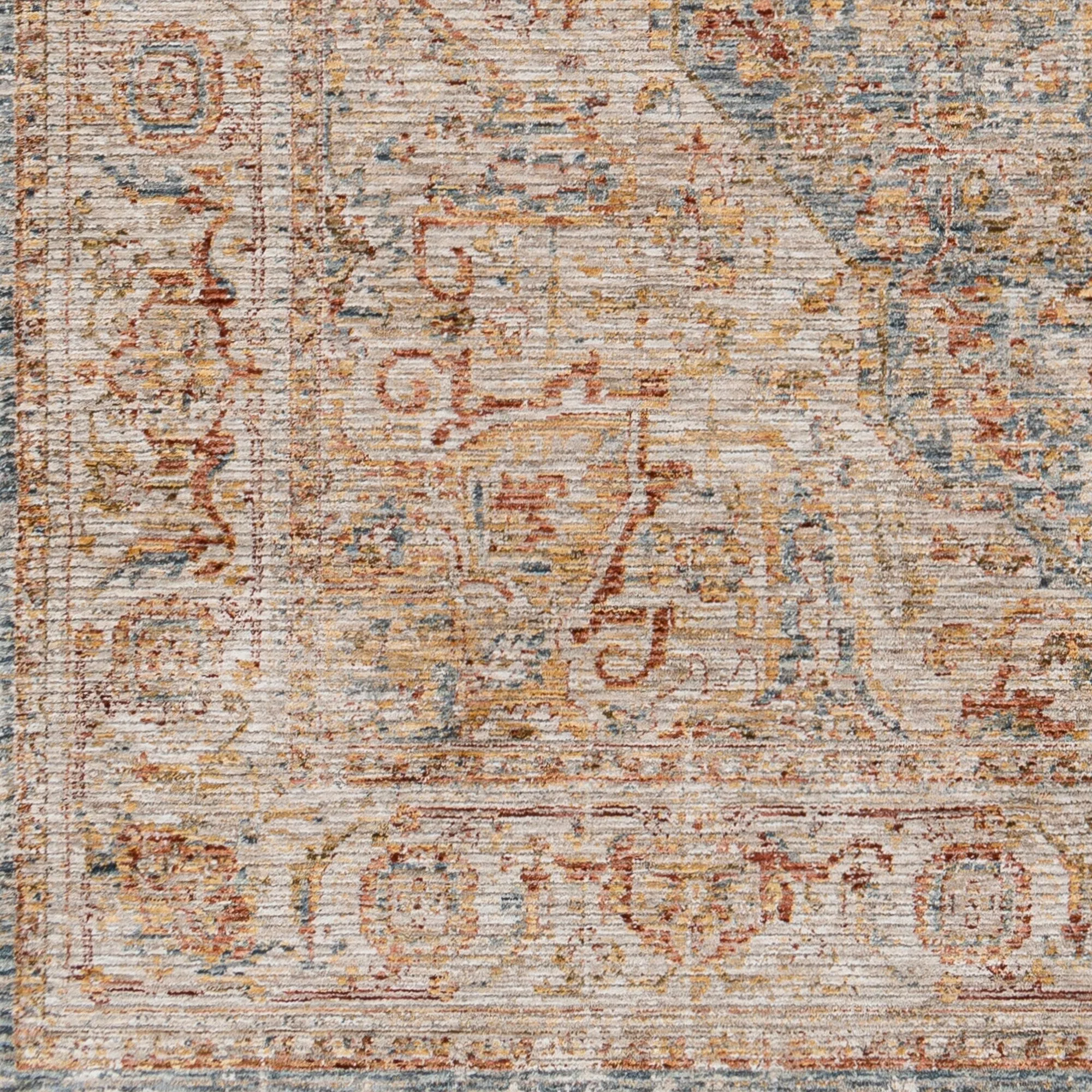 Zeynepe Traditional Medallion Area Rug